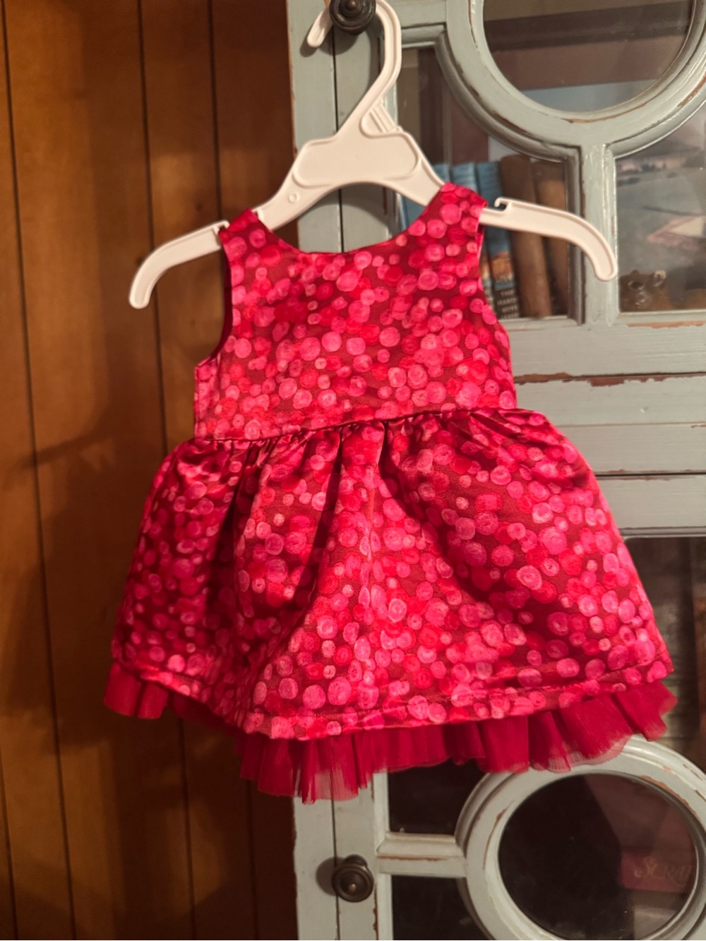 Red Sparkle Tulle Baby Cat & Jack Dress 0 3 Months C2